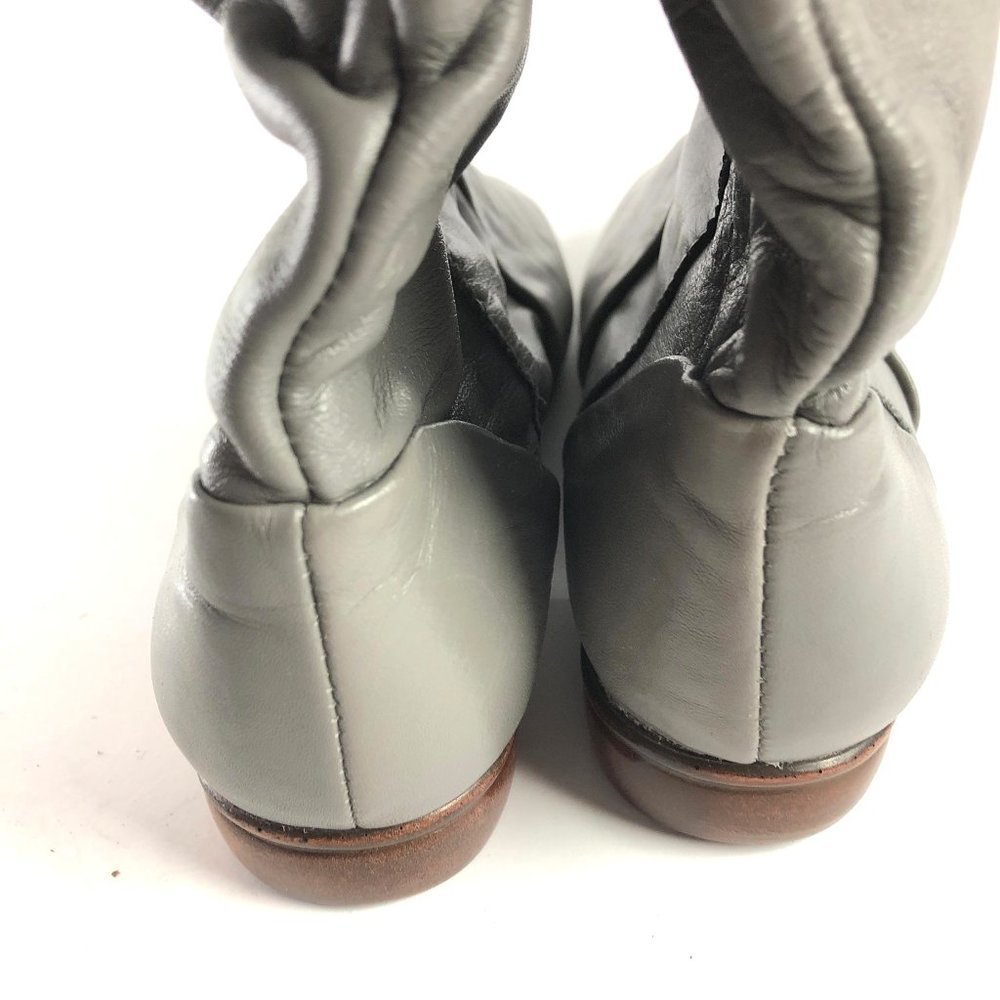 DEXTER USA Gray Genuine Leather Boots Booties ~ 6 - Picture 3 of 8